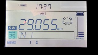 29.055 AM DX USA  23-10-2012 10 meter band