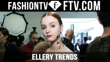 Paris Fashion Week F/W 16-17 - Ellery Trends | FTV.com