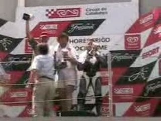 Podium arrivée 24 heures catalunya