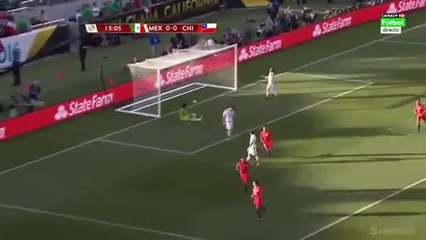 Gol de Edson Puch - Mexico vs Chile *18.06.2016 HD