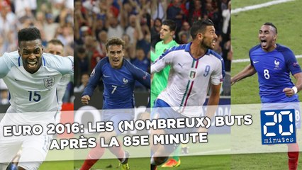 Euro 2016: Les (nombreux) buts après la 85e minute