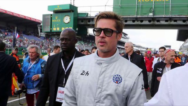 Brad Pitt Becomes a Race Car Driver at Le Mans 24 Hours