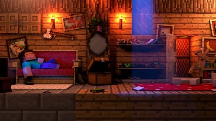 The secret life of an Armour Stand (Minecraft Animation)