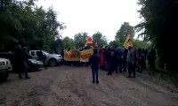 MANDRES-EN-BARROIS Manifestation contre les projets de l'Andra