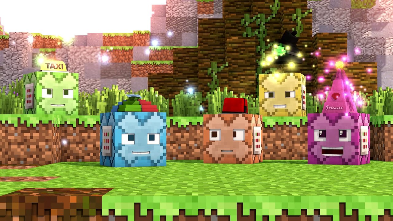 Talking Blocks  Command Blocks (Minecraft Animation)