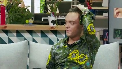 blondie becomes clipper shaved on german tv