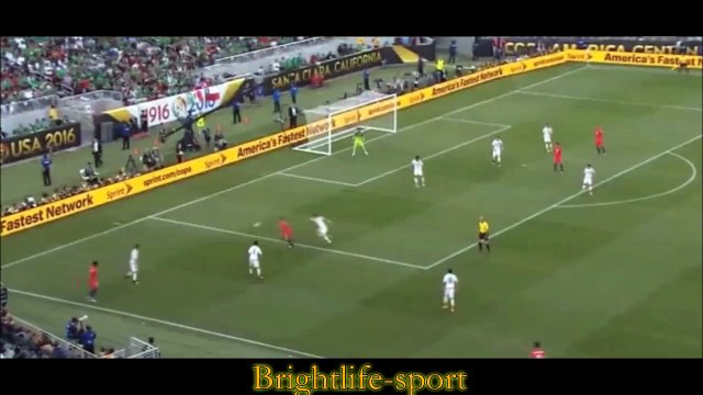 Мексика - Чили 0-7 (19 июня 2016 г, 1/4 финала Кубка Америки)