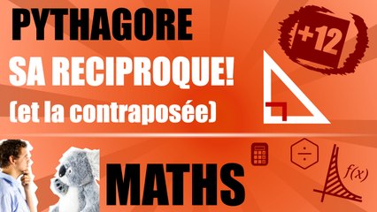 RECIPROQUE du théorème de Pythagore | Exercice classique corrigé | Maths 4e/3e | totolekoala