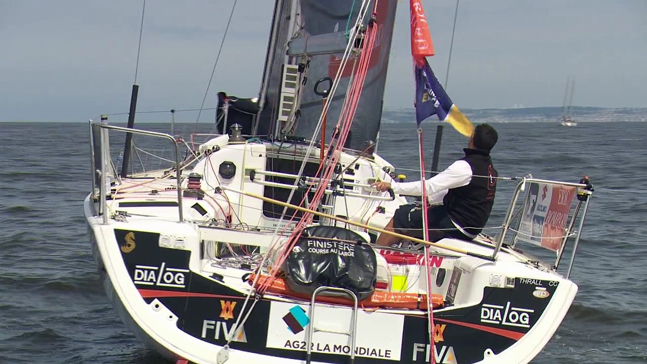 Solitaire Bompard Le Figaro - Départ vedette Solitaire Bompard