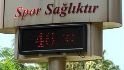 Adana'da Termometreler 46 Dereceyi Gösterdi