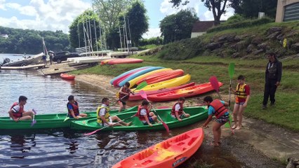 Sortie U13 SOR au Lac d'Eguzon 18 juin 2016