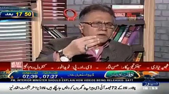 Kis Mun se ab yeh 2018 ki date de rahe hain, intehai gaya guzra ... - Hassan Nisar bashing Noon league on load shedding