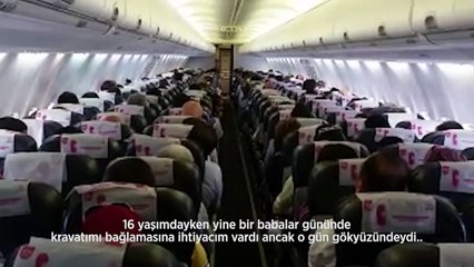 Pegasus Pilotu Olan Baba ve Oğul'un Duygusal ve Gururlandırıcı Babalar Günü Kutlaması