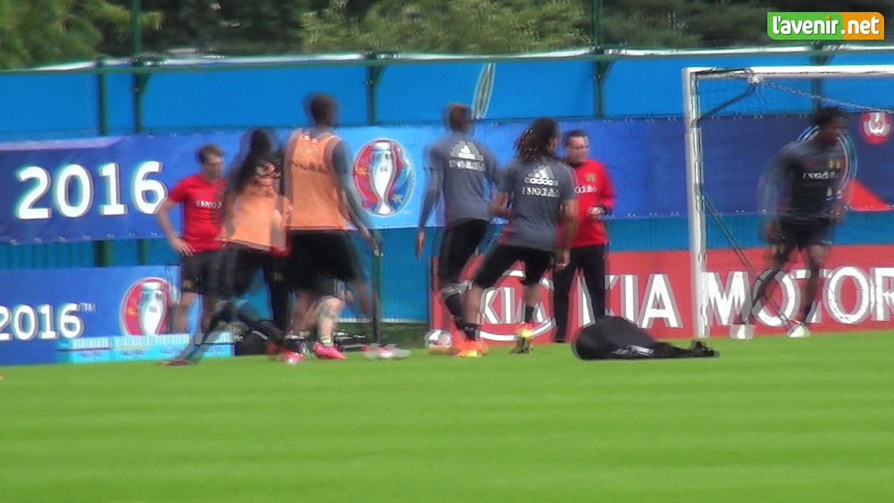 Entraînement des Diables rouges ce dimanche 19 juin