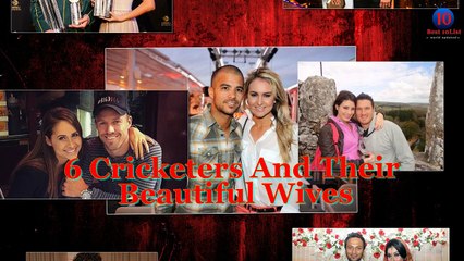 6 Cricketers And Their Beautiful Wives (Wife)