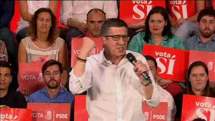 Patxi López: "No vamos a permitir que nos roben nuestra historia"