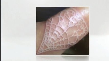 White ink tattoos designs