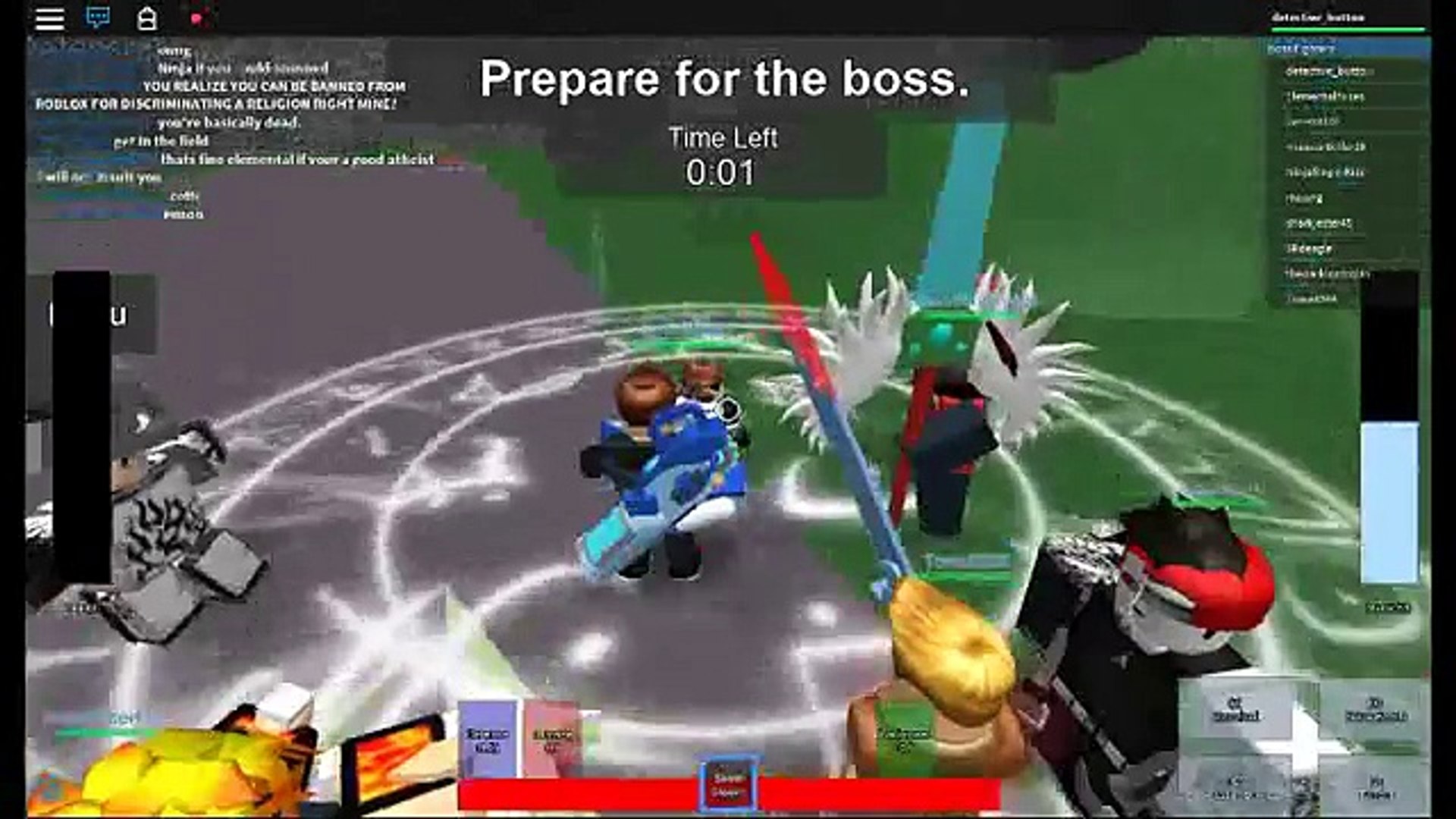 Boss Fight Roblox Strife - 