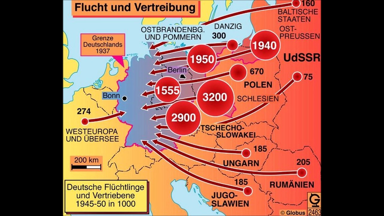 Die Vernichtung des Deutschtums im Osten