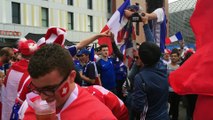 Avant France - Suisse dans les rues de Lille