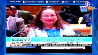 [News@1] Pagtatalaga kay Ubial bilang DOH secretary, kinilala ng Health Groups [06|15|16]