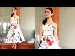 Alia Bhatt's Cute Doodle Dress | Check It Out!