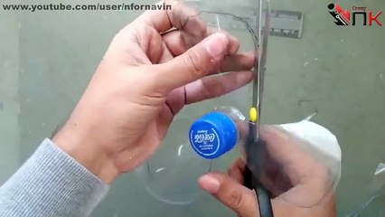 How to Make a Revolving Table Fan - Best out of waste saba