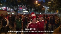 Euro-2016: les Portugais déçus, les Autrichiens ravis