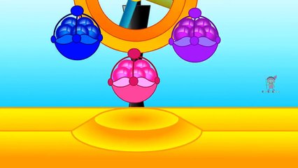 Learn Colors with Exhibition Gaint Wheel | Learning Colors for Children Kids Toddlers Baby Video