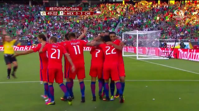 0-3 Alexis Sanchez - Mexico vs Chile - Copa America Centenario 2016