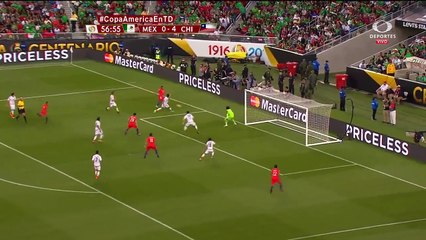 0-5 Eduardo Vargas Gol - Mexico 0-6 Chile - Copa America Centenario 18.06.2016 [
