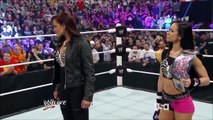 Divas Championship: AJ Lee © (w/ Tamina Snuka) vs. Paige