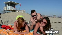 Kissing Prank - Oil Boy Kisses Hot Girls on Beach!