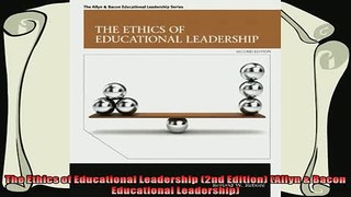 behold  The Ethics of Educational Leadership 2nd Edition Allyn  Bacon Educational Leadership
