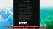 complete  Cultures Consequences Comparing Values Behaviors Institutions and Organizations Across