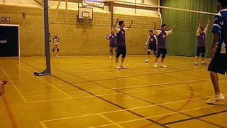 Volleyball match @ York NFR (video 13) Feb 27 07