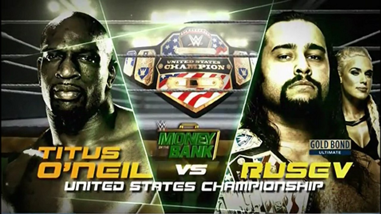 MITB - Rusev vs Titus O'Neill - Final (#JAmbrose)