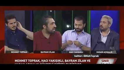 Kanal a' da bir Meczup:  "IŞİD SALDIRILARI İYİ OLMUŞTUR. BATI BUNDAN ANLIYOR"