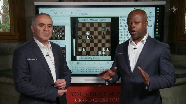 World Renowned GM Garry Kasparov and GM Maurice Ashley - GM Kasparov speaks on the Grand Chess Tour Vision and the Grand Chess Tour Players - GCT Official U.S.