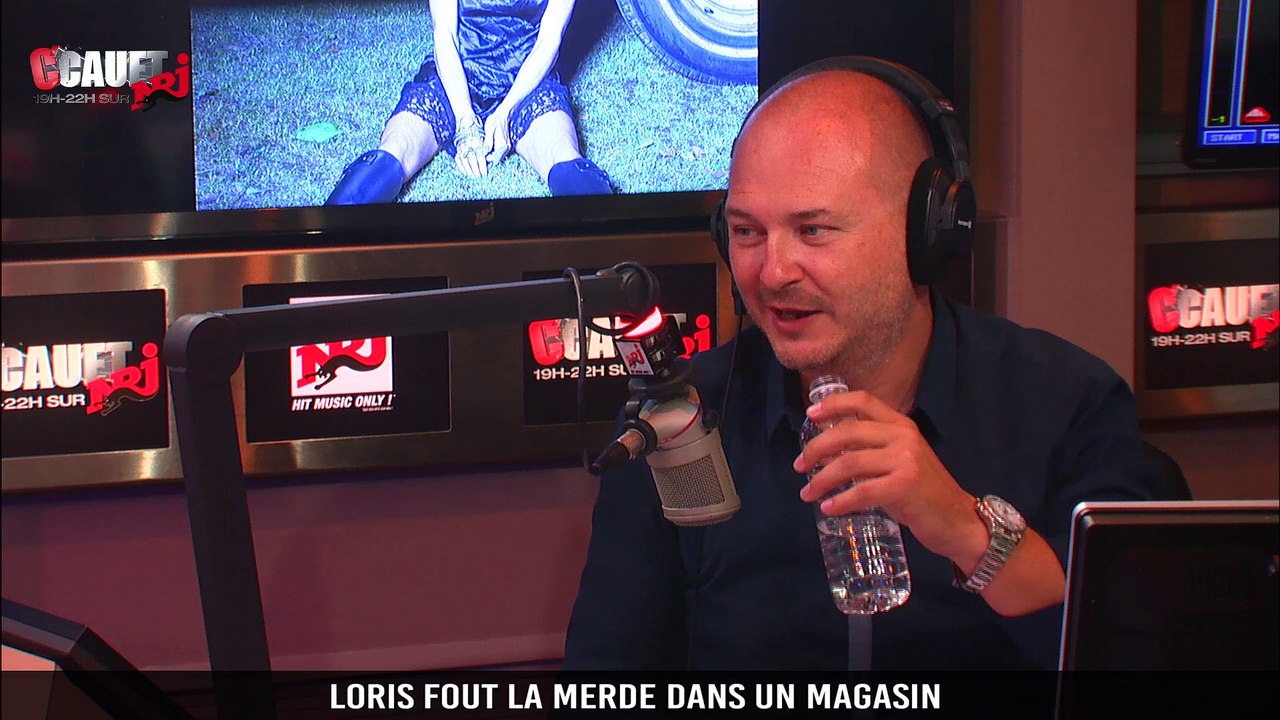 Loris fout la merde dans un magasin - C'Cauet sur NRJ