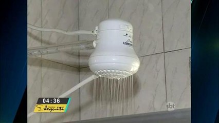 Chuveiro elétrico é o vilão da conta de luz no inverno
