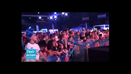 France-Suisse 1re mi-temps au Cube à Troyes