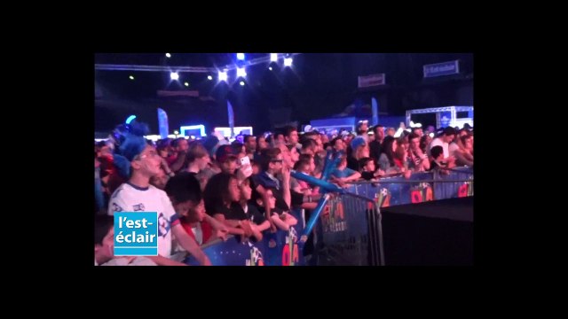 France-Suisse 1re mi-temps au Cube à Troyes