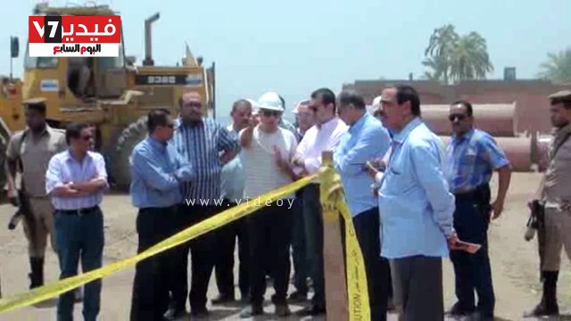 محافظ أسيوط: تأخر تسليم مشروع محطة مياه ديروط إهدار للمال العام