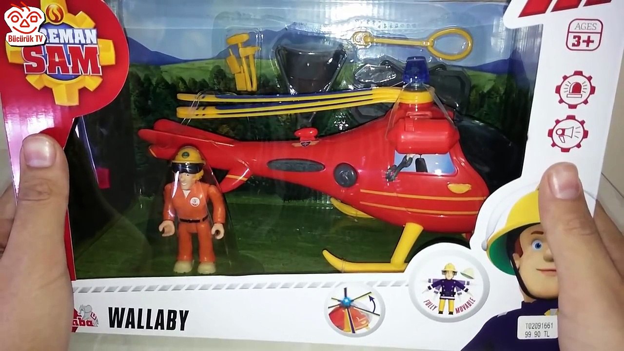 İtfaiyeci Sam Türkçe Yeni Oyuncak Bölümleri İzle # İtfaiye Helikopteri 2016