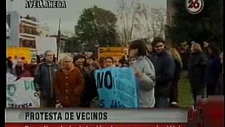 Diputado Sergio Abrevaya en 26 TV - Protesta vecinal en Parque Avellaneda