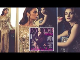 Alia Bhatt Goes Retro For Harper’s Bazaar Bride | View Pic's