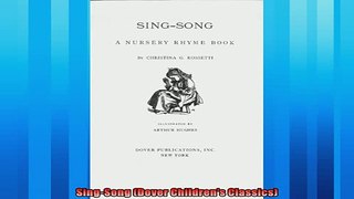 For you  SingSong Dover Childrens Classics