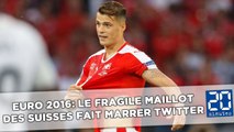 Euro 2016: Le fragile maillot des Suisses fait marrer Twitter