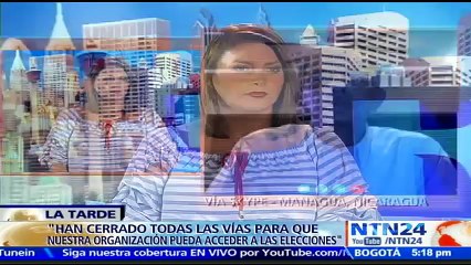 "Todo se hace por instrucciones del Pdte. Ortega": líder de bancada opositora en Nicaragua sobre retiro de elecciones